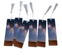 Moss-Covered RuinsElegant Metal Bookmark Set with Page Holder