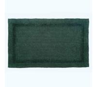 (Moss Green, Bath Mat - Extra Large) Luxury Reversible Cotton Bath Mat