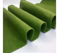 Moss Green Felt Fabric - 1.6mm Thickness 36" X 18" Square Flexible Craft Felt by The Yard Soft Durable Felt Sheets for DIY Sewing Cushion Art Craft Project Supplies