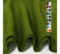 Moss Green Felt Fabric 72" X 18"(Half Yard), 1.6mm Thick Soft and Durable Flexible Craft Acrylic Felt by The Yard for Sewing DIY Art Craft Project Decorations