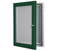 Moss Green Outdoor Pin Notice Boards - Lockable - 700mm x 1000mm