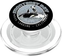 Moss Landing California Monterey-Bay Whale Ocean Souvenir PopSockets PopGrip for MagSafe