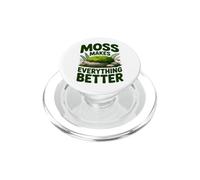 Moss Makes Everything Better Mossarium Terrarium Cottagecore PopSockets PopGrip for MagSafe