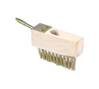 Moss Remover Grout Cleaner Brush for Cleaning Deck Walkway Weeding Scraper Wire Brush Grout Hand Tool Coated Steel Wire Weed