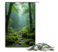Moss Well Silence 1000 Piece Jigsaw Puzzles for Adults Jigsaw for Gifts Best Gift Suitable for And Teenager 14 And Up 1000 PCS(75x50cm)
