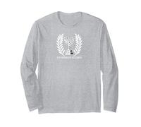 Mossad - It's Never an Accident Long Sleeve T-Shirt, Adult Unisex, Heather Grey, Small