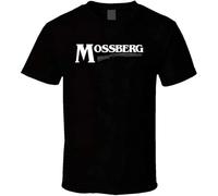 Mossberg Mens T-Shirt Casual Cotton Unisex Black Tee Tops 3XL
