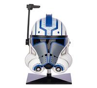 Mosscomicy Arc Trooper Helmet SW Series Cosplay Cobalt Helmet Mask Halloween Cosplay Costume Dress-up Accessories for Adult Men Women