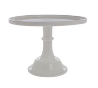 Mosser Glass 12" Milk Glass Cake Plate/stand