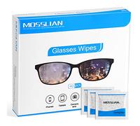 MOSSLIAN 40 Pack Glasses Wipes Computer Screen Cleaner Wipes for Phone, Lens, Tablet, Laptop
