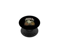 Mossy And Exhausted Cute Tired Frog Nature PopSockets Adhesive PopGrip