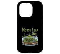 Mossy Leap Frog Terrarium Naturecore Jungle Case for iPhone 15 Pro