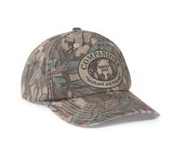 Mossy Oak Camo Hat for Men for Hunting, Hiking, Fishing & Casual Wear | Adjustable & Multi Panel Camouflage Outdoor Hats, Greenleaf, One size
