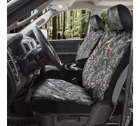 Mossy Oak Camo Seat Covers Low Back - Made with Rip-Stop Oxford Fabric, Airbag Compatible, Universial Fit Most Bucket Seats - Official Licensed Product