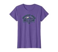 Mossy Oak Camping Retro Mountain Landscape Logo T-Shirt