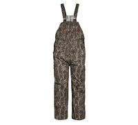 Mossy Oak Cotton Mill 2.0 Camo Hunting Bibs, Uninsulated Camo Overalls for Men, Original Bottomland, M