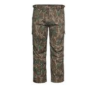 Mossy Oak Cotton Mill 2.0 Camo Hunting Pants for Men Camouflage Clothes, X-Large, Greenleaf