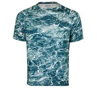 Mossy Oak Elements Fishing Brand Tee, Spindrift, Large