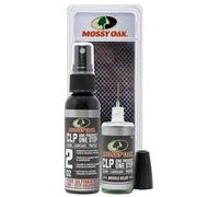 Mossy Oak Gun Oil Combo Kit | Cleaner, Lubricant, & Protectant [CLP] | One-Step Gun Cleaner and Gun Oil Lubricant | 2oz. Fine Mist Pump Sprayer & 1 oz. Needle Oiler of CLP Gun Cleaner and Lubricant