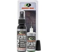 Mossy Oak Gun Oil Combo Kit | Cleaner, Lubricant, & Protectant [CLP] | One-Step Gun Cleaner and Gun Oil Lubricant | 2oz. Fine Mist Pump Sprayer & 1 oz. Needle Oiler of CLP Gun Cleaner and Lubricant