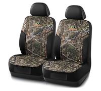 Mossy Oak Low Back Camo Seat Covers, Airbag Compatible, Universial Fit, Fit Most Bucket Seats - Made with Premium Rip-Stop Oxford Fabric - Official Licensed Product