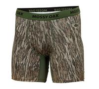 Mossy Oak Men's Camo Boxer Brief Underwear, Bottomland, XX-Large