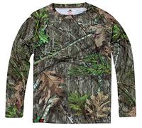 Mossy Oak Men's Standard Camo Hunting Shirts Long Sleeve, Obsession, Large