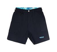 Mossy Oak Men's Standard XTR Fishing Quick Dry, Hiking Shorts, Anthracite, Medium