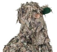 Mossy Oak & Realtree 2-in-1 3D Leafy Face Mask Camo Hats for Hunting (Adjustable, One Size Fits Most), Mossy Oak Break-up Camo, One size