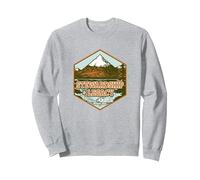 Mossy Oak Stewardship & Legacy Outdoors Vintage Logo Sweatshirt, Adult Unisex, Heather Grey, X-Large