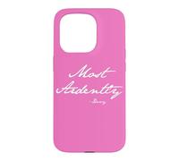 Most Ardently -Darcy In Jane Austen Handwriting White Print Case for iPhone 15 Pro