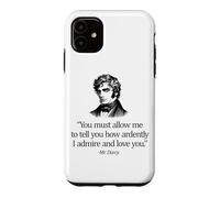 Most Ardently Love You Mr. Darcy Black Print Case for iPhone 11