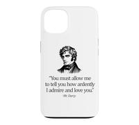 Most Ardently Love You Mr. Darcy Black Print Case for iPhone 13