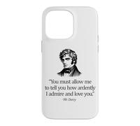 Most Ardently Love You Mr. Darcy Black Print Case for iPhone 14 Pro Max