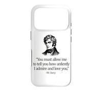 Most Ardently Love You Mr. Darcy Black Print Case for iPhone 17 Pro