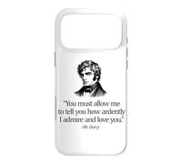 Most Ardently Love You Mr. Darcy Black Print Case for iPhone 17 Pro Max