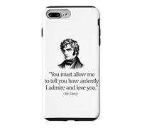 Most Ardently Love You Mr. Darcy Black Print Case for iPhone 7 Plus/8 Plus