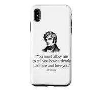Most Ardently Love You Mr. Darcy Black Print Case for iPhone XS Max