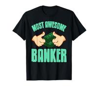 Most Awesome Banker Financial Success Money Mindset T-Shirt