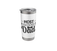Most Awesome Dad Stainless Steel Insulated Tumbler