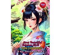 Most Beautiful Geishas Girls For Coloring - Book 1