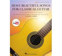 Most Beautiful Songs for Classical Guitar | 20 Timeless Hits Arranged by David Jaggs | Classical Guitar Sheet Music with TAB and Standard Notation | Online Audio Demos and Performance Notes