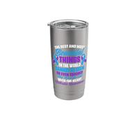 Most Beautiful Things Ribbon Rheumatoid Arthritis Awareness Stainless Steel Insulated Tumbler