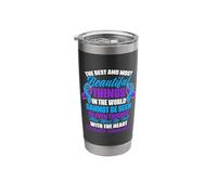 Most Beautiful Things Ribbon Rheumatoid Arthritis Awareness Stainless Steel Insulated Tumbler