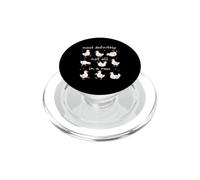 Most Definitely Not All In A Row Chicken Lover Funny Humor PopSockets PopGrip for MagSafe