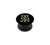 Most Definitely Not All In A Row Frog Lover Funny Toad Humor PopSockets Adhesive PopGrip