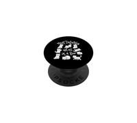 Most Definitely Not All In A Row Funny Cat Lover Humor PopSockets Adhesive PopGrip