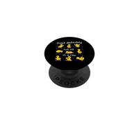 Most Definitely Not All In A Row Funny Duck Lover Humor PopSockets Adhesive PopGrip