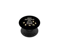 Most Definitely Not All in A Row Funny Duck Mental Health PopSockets Adhesive PopGrip
