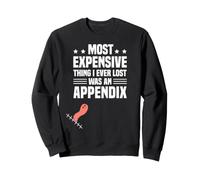 Most Expensive Thing I Ever Lost Was An Appendix Surgery Sweatshirt